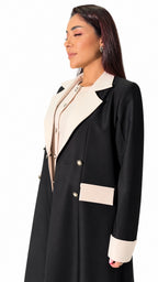 Ivory Lapel Contrast on white background — view 3