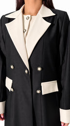 Ivory Lapel Contrast on white background — view 6