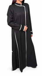 Monochrome Piping on white background — view 5